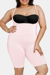 Zivame All Day Seamless Knee Length Bodysuit - Crystal Rose — thumbnail 7